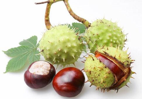 Chestnut fruits are rich in many precious vitamins and microelements beneficial for the prostate.