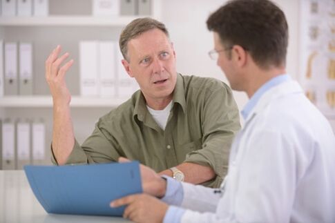 Often the patient becomes aware of the presence of chronic prostatitis only during a visit to the doctor.