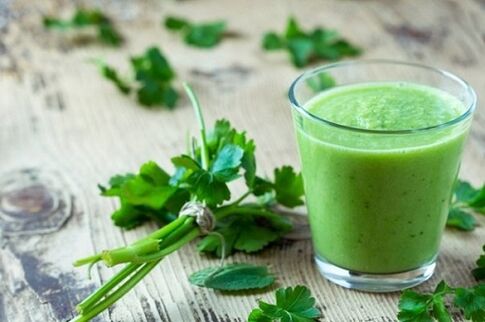 Parsley juice restores urination impaired due to prostatitis