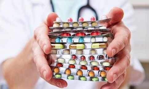 Traditional methods of treating prostatitis are supplemented by taking medications